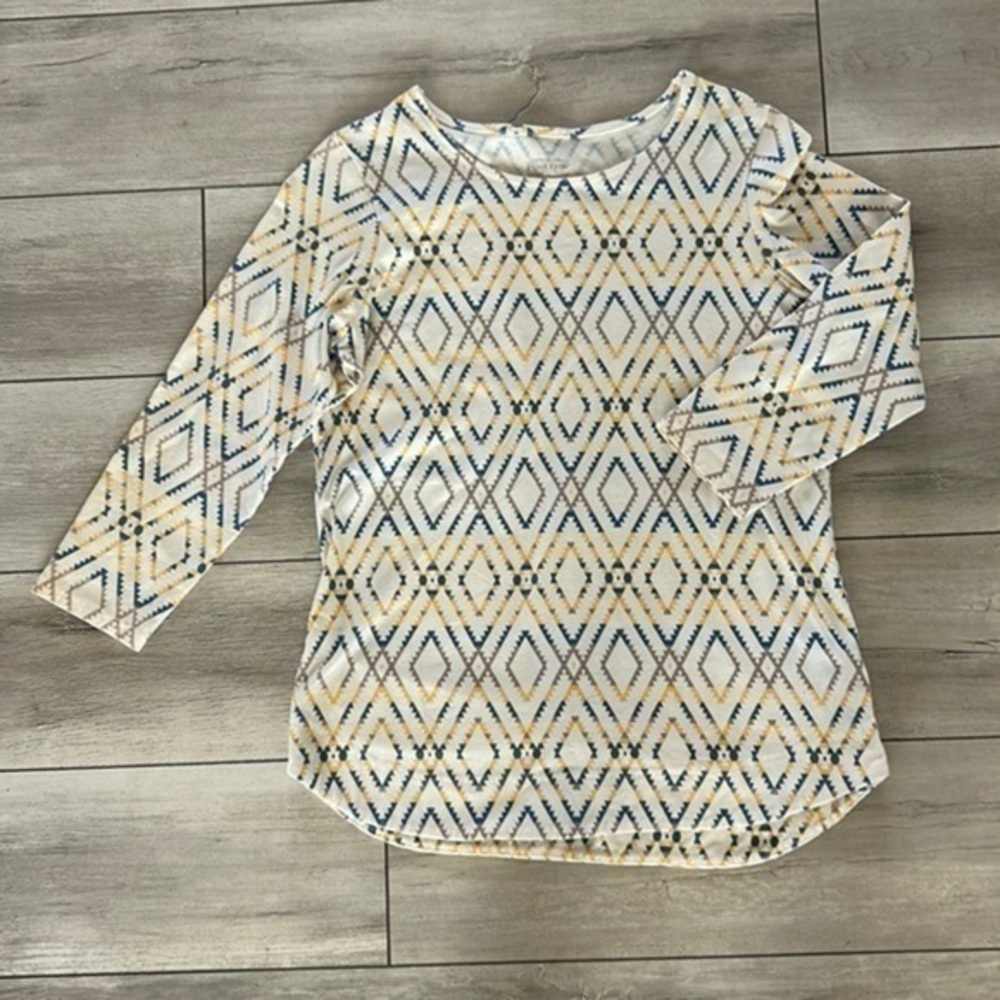 Pendleton size small Aztec western 3/4 sleeve shirt